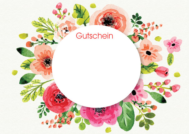 GUTSCHEIN-MUTTERTAG kostenlos erstellen und ausdrucken